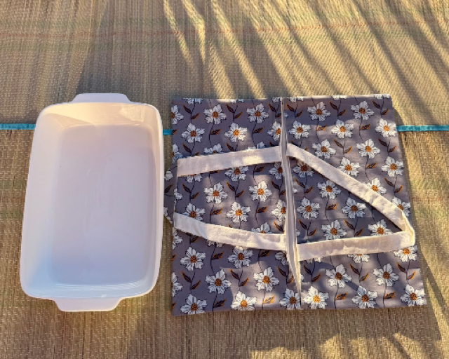[02-0001] Sac à tarte Fleurissant