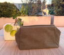 Trousse Velours Kaki L